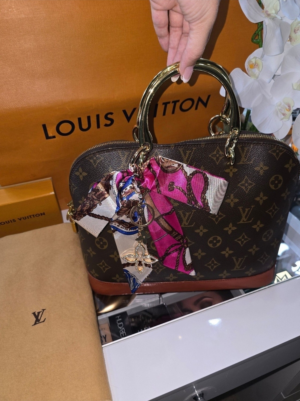 Authentic Louis Vuitton Alma PM BUNDLE